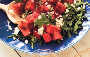 watermelon-feta-and-arugula-salad-with-balsamic-glaze-940x600
