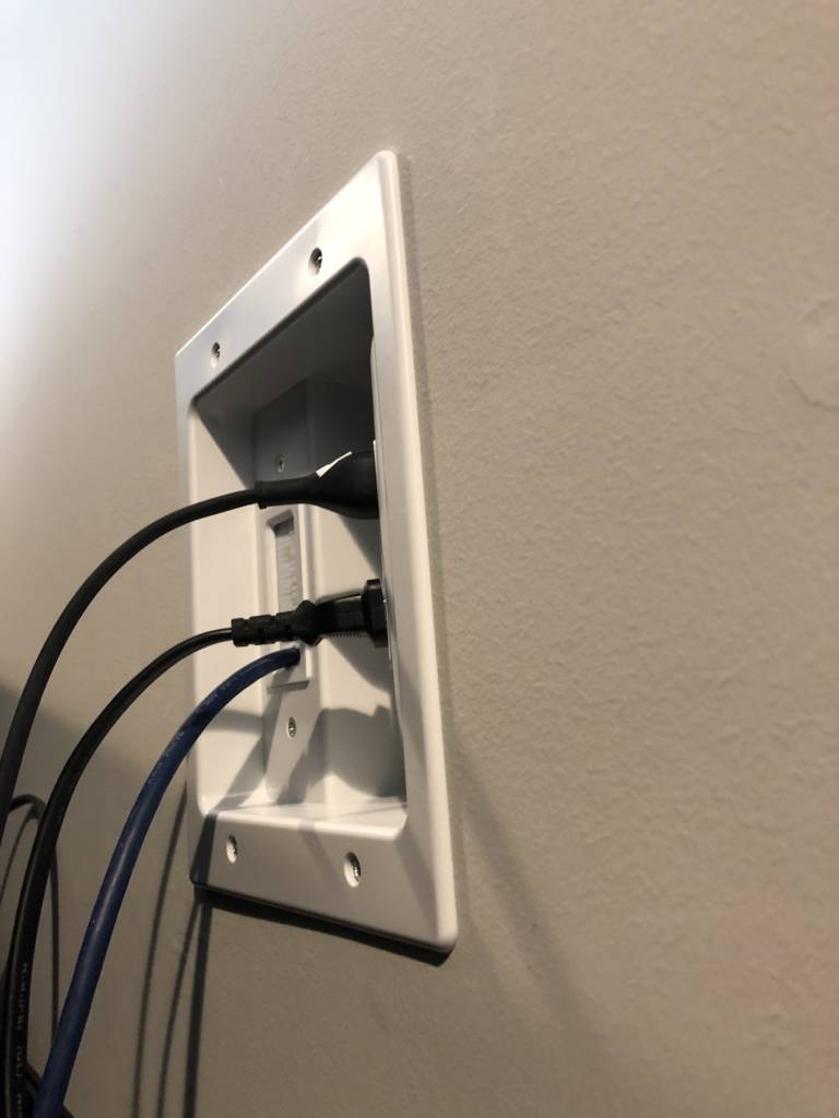 No more wires with the Legrand InWall TV Power Kit